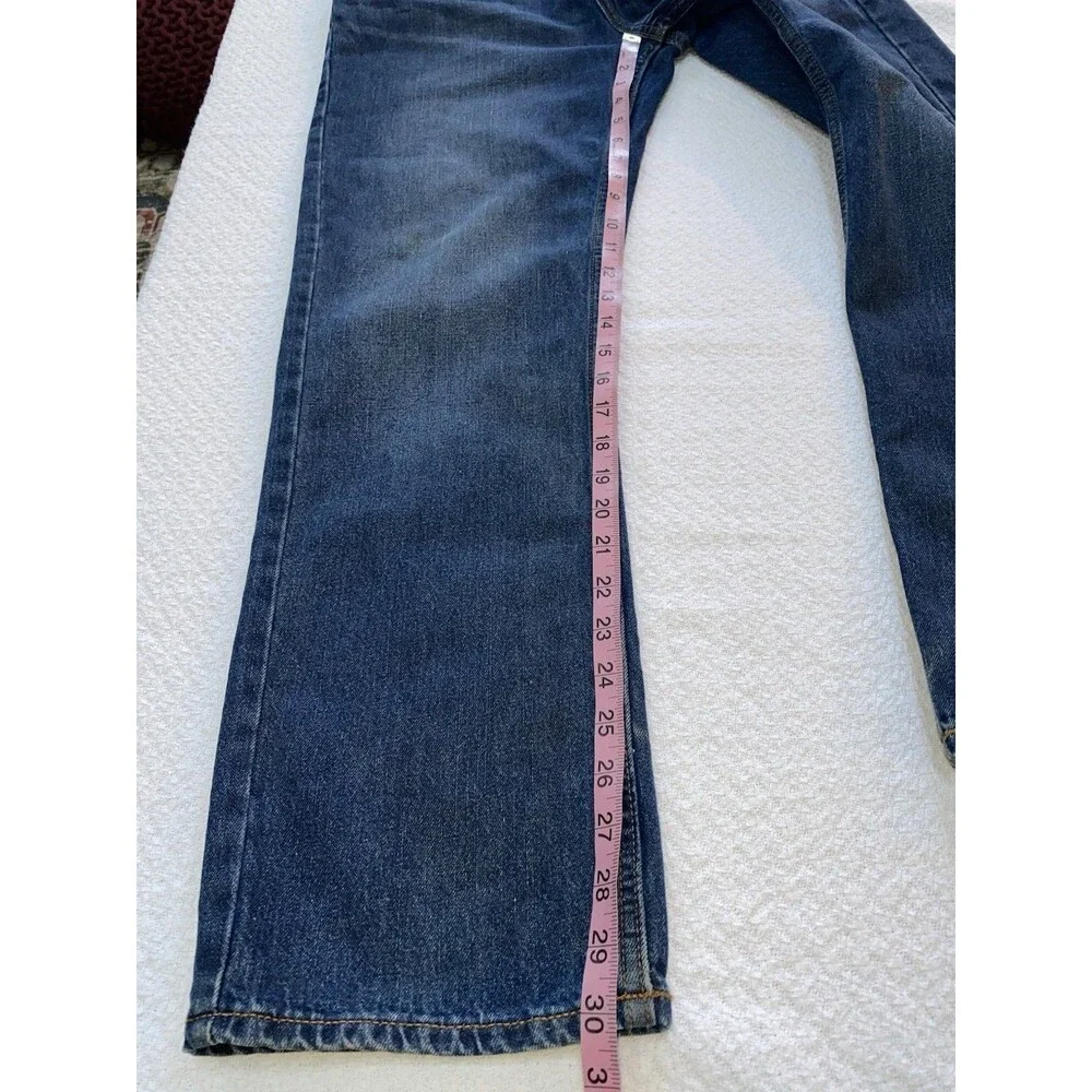 Old Navy Men's Regular Standard Fit Jeans Blue Denim 34x32 100% Cotton Straight